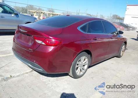 2015 Chrysler 200 Limited из США, поврежденный, VIN 1C3CCCAB2FN680814